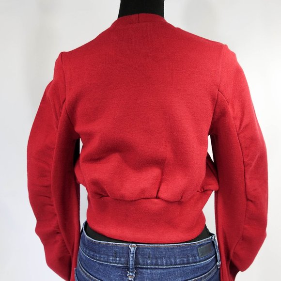 C/MEO COLLECTIVE crop knit sweater scoop neck xxs - Picture 5 of 10